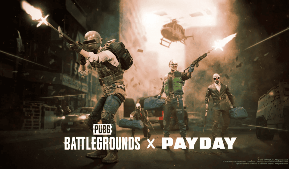 PUBG: Battlegrounds traz novo modo inspirado na franquia PAYDAY
