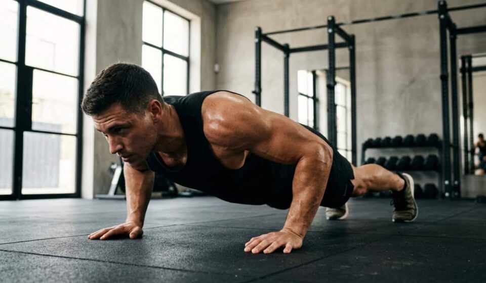 Quantas flexões por dia você deve fazer para ganhar massa muscular?