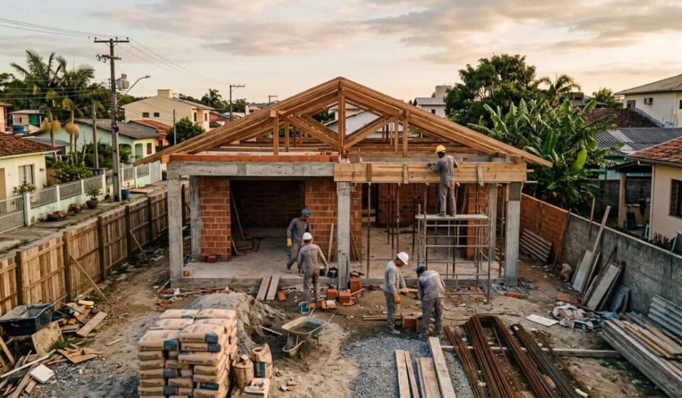 Quanto custa construir uma casa de 3 quartos em 2026?