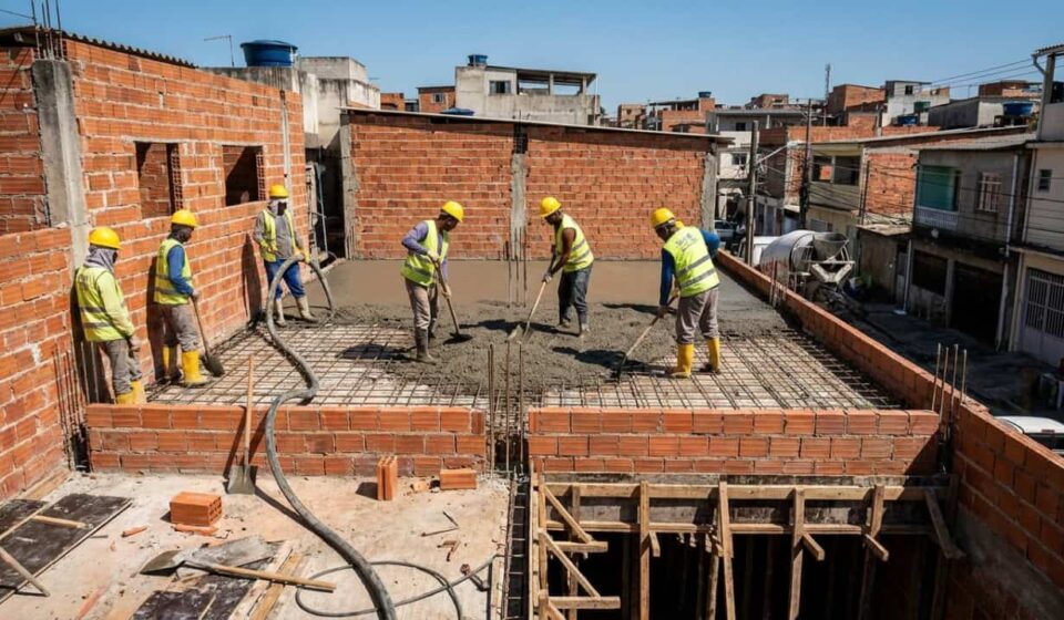 Quanto custa construir uma laje e subir outro andar?