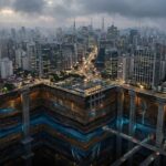 São Paulo flutua sobre 500 metros de sedimento que ameaça fundações e túneis do metrô