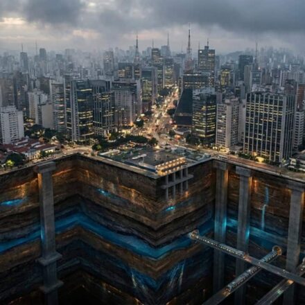 São Paulo flutua sobre 500 metros de sedimento que ameaça fundações e túneis do metrô