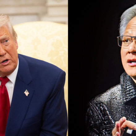 Trump leva CEO da Nvidia à China para liberar vendas de chips de IA