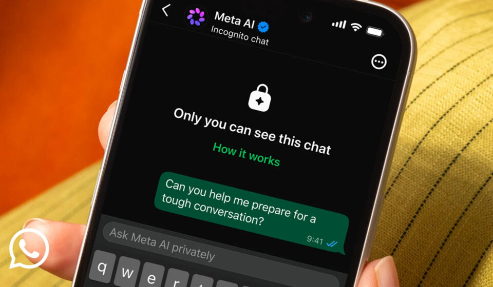 WhatsApp: Meta lança “modo anônimo” para conversas com IA
