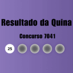 Resultado da Quina de hoje: veja números e ganhadores do concurso 7041 (terça, 02/06)