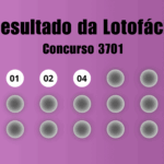 Resultado da Lotofácil de hoje: veja números e ganhadores do concurso 3701 (terça, 02/06)