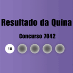 Resultado da Quina de hoje: veja números e ganhadores do concurso 7042 (quarta, 03/06)