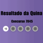 Resultado da Quina de hoje: veja números e ganhadores do concurso 7045 (segunda, 08/06)