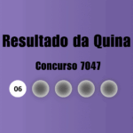 Resultado da Quina de hoje: veja números e ganhadores do concurso 7047 (quarta, 10/06)