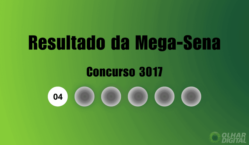 Resultado da Mega-Sena de hoje: veja números e ganhadores do concurso 3017 (quinta, 11/06)
