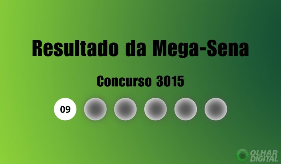 Resultado da Mega-Sena de hoje: veja números e ganhadores do concurso 3015 (sábado, 06/06)