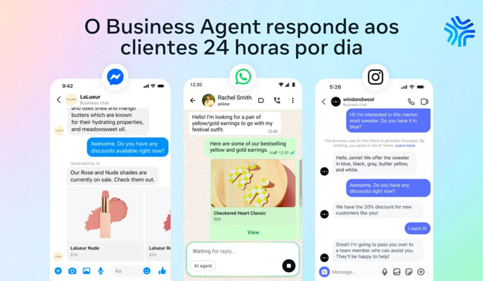 WhatsApp: Meta lança agente de IA para responder clientes 24 horas por dia