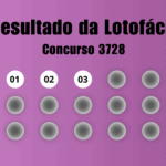 Resultado da Lotofácil de hoje: veja números e ganhadores do concurso 3728 (segunda, 06/07)