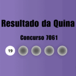 Resultado da Quina de hoje: veja números e ganhadores do concurso 7061 (quinta, 09/07)