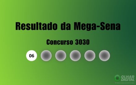 Resultado da Mega-Sena de hoje: veja números e ganhadores do concurso 3030 (sábado, 11/07)