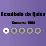 Resultado da Quina de hoje: veja números e ganhadores do concurso 7064 (segunda, 13/07)