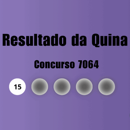 Resultado da Quina de hoje: veja números e ganhadores do concurso 7064 (segunda, 13/07)
