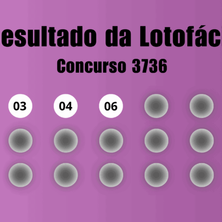 Resultado da Lotofácil de hoje: veja números e ganhadores do concurso 3736 (quarta, 15/07)