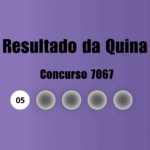 Resultado da Quina de hoje: veja números e ganhadores do concurso 7067 (quinta, 16/07)