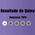 Resultado da Quina de hoje: veja números e ganhadores do concurso 7070 (segunda, 20/07)