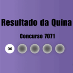 Resultado da Quina de hoje: veja números e ganhadores do concurso 7071 (terça, 21/07)