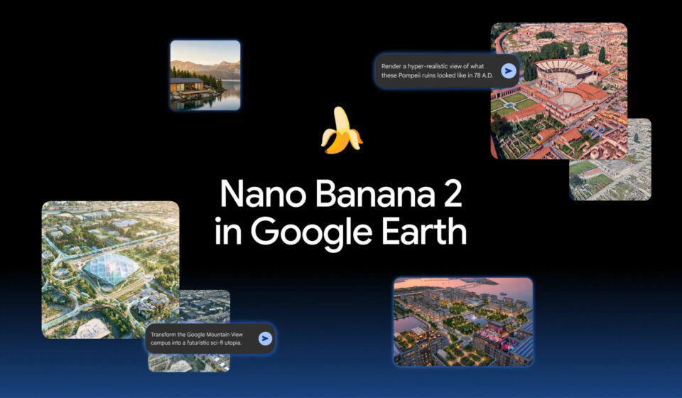 Google Earth agora permite recriar lugares do mundo todo com inteligência artificial