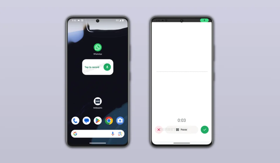 Novo recurso do WhatsApp permite mandar áudio sem abrir o app