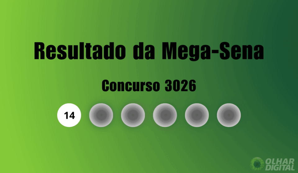 Resultado da Mega-Sena de hoje: veja números e ganhadores do concurso 3026 (quinta, 02/07)