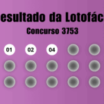 Resultado da Lotofácil de hoje: veja números e ganhadores do concurso 3753 (terça, 04/08)