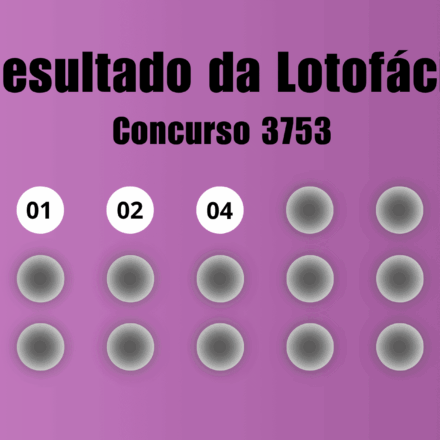 Resultado da Lotofácil de hoje: veja números e ganhadores do concurso 3753 (terça, 04/08)