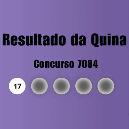 Resultado da Quina de hoje: veja números e ganhadores do concurso 7084 (quarta, 05/08)