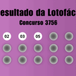 Resultado da Lotofácil de hoje: veja números e ganhadores do concurso 3756 (sexta, 07/08)