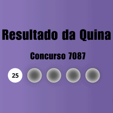 Resultado da Quina de hoje: veja números e ganhadores do concurso 7087