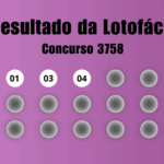 Resultado da Lotofácil de hoje: veja números e ganhadores do concurso 3758 (segunda, 10/08)