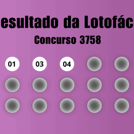 Resultado da Lotofácil de hoje: veja números e ganhadores do concurso 3758 (segunda, 10/08)