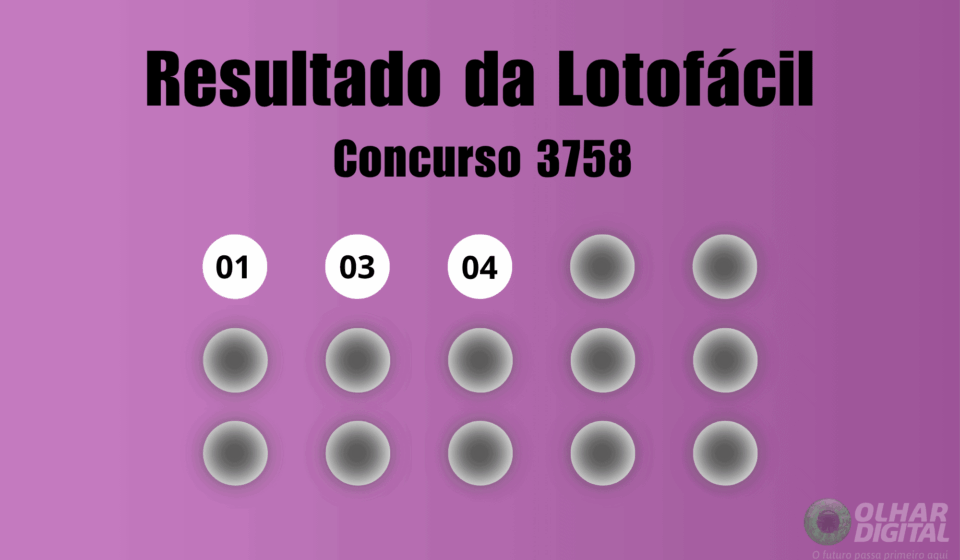Resultado da Lotofácil de hoje: veja números e ganhadores do concurso 3758 (segunda, 10/08)