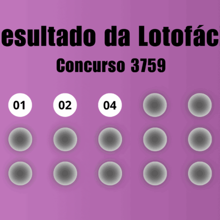 Resultado da Lotofácil de hoje: veja números e ganhadores do concurso 3759 (terça, 11/08)