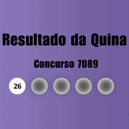 Resultado da Quina de hoje: veja números e ganhadores do concurso 7089 (terça, 11/08)