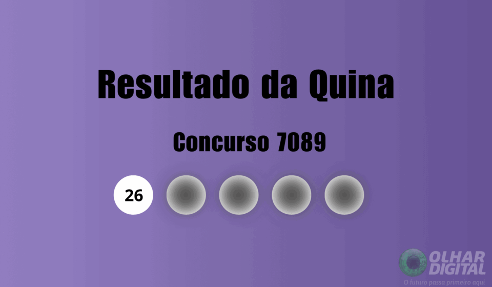 Resultado da Quina de hoje: veja números e ganhadores do concurso 7089 (terça, 11/08)