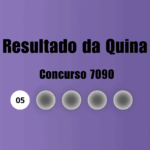 Resultado da Quina de hoje: veja números e ganhadores do concurso 7090 (quarta, 12/08)