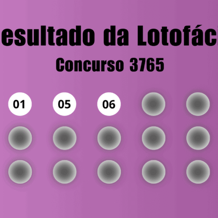 Resultado da Lotofácil de hoje: veja números e ganhadores do concurso 3765 (terça, 18/08)