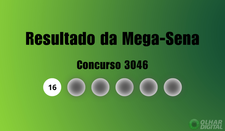 Resultado da Mega-Sena de hoje: veja números e ganhadores do concurso 3046 (terça, 18/08)