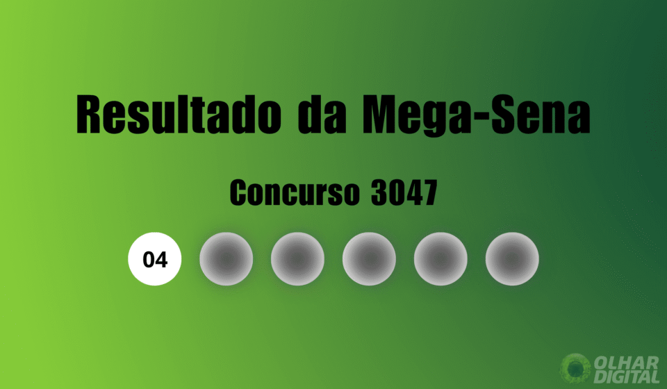 Resultado da Mega-Sena de hoje: veja números e ganhadores do concurso 3047 (quinta, 20/08)