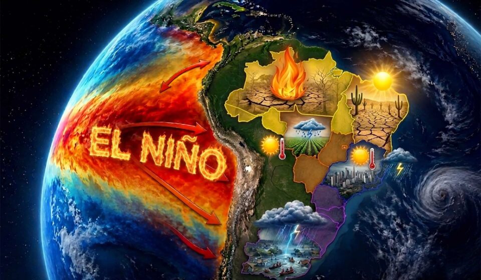 IA ajuda pesquisadores a antecipar impactos do El Niño no Brasil