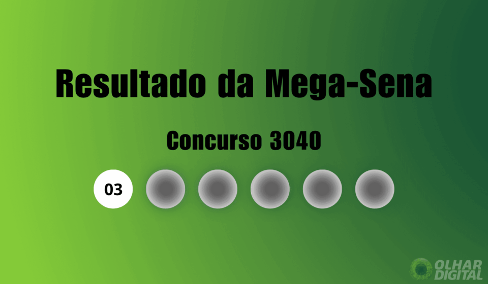Resultado da Mega-Sena de hoje: veja números e ganhadores do concurso 3040 (terça, 04/08)