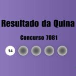 Resultado da Quina de hoje: veja números e ganhadores do concurso 7081 (domingo, 02/08)