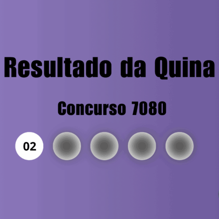 Resultado da Quina de hoje: veja números e ganhadores do concurso 7080 (sexta, 31/07)
