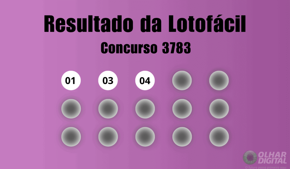 Resultado da Lotofácil de hoje: veja números e ganhadores do concurso 3783 (sexta, 18/09)