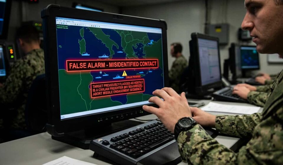 Erro de IA quase colocou EUA e China em confronto após falsa identificação de carga em navio chinês