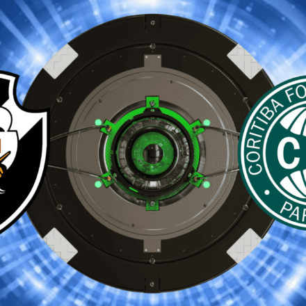 Escudos de Vasco e Coritiba